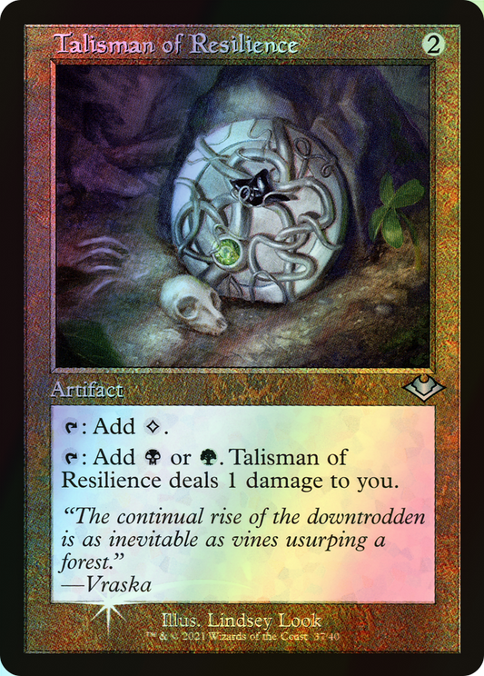 Talisman of Resilience (H1R) #37 [EN/F] s/o