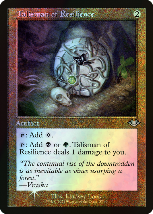 Talisman of Resilience (H1R) #37 [EN/F] s/o