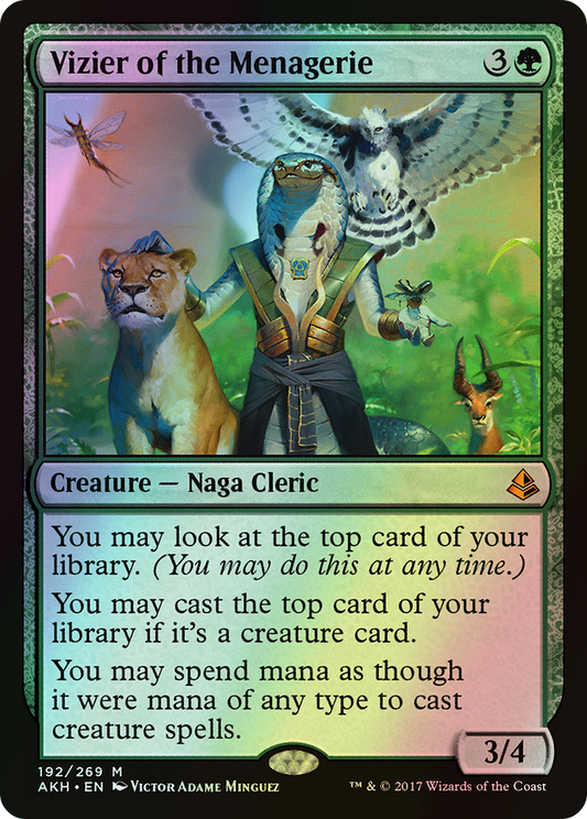 Vizier of the Menagerie (AKH) #192 [EN/F]