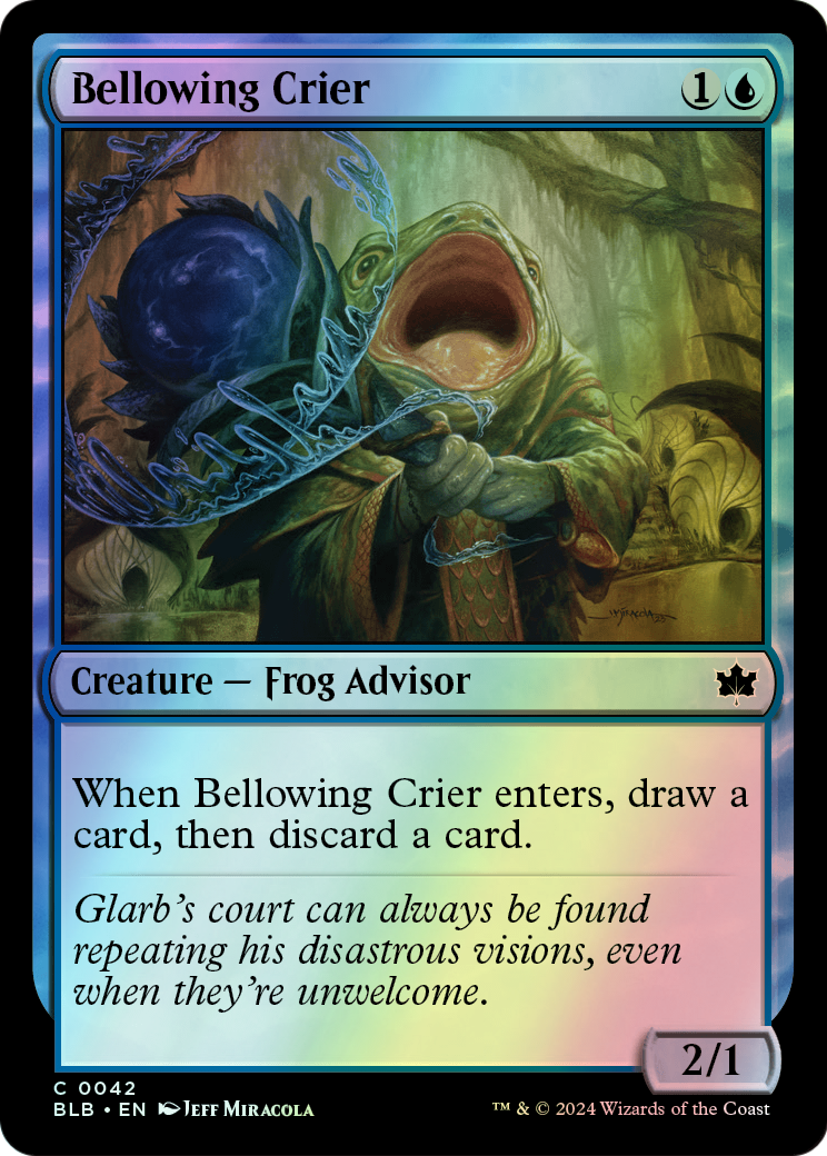 Bellowing Crier (BLB) #42 [EN/F]