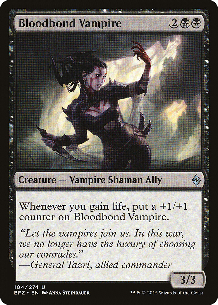 Bloodbond Vampire (BFZ) #104 [EN/N]