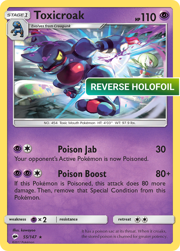 Toxicroak (BUS) #55 [EN/R]