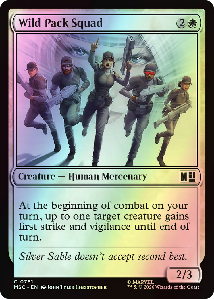 Wild Pack Squad (MSC) #781 [EN/F] s/o