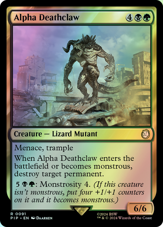 Alpha Deathclaw (PIP) #91 [EN/F]