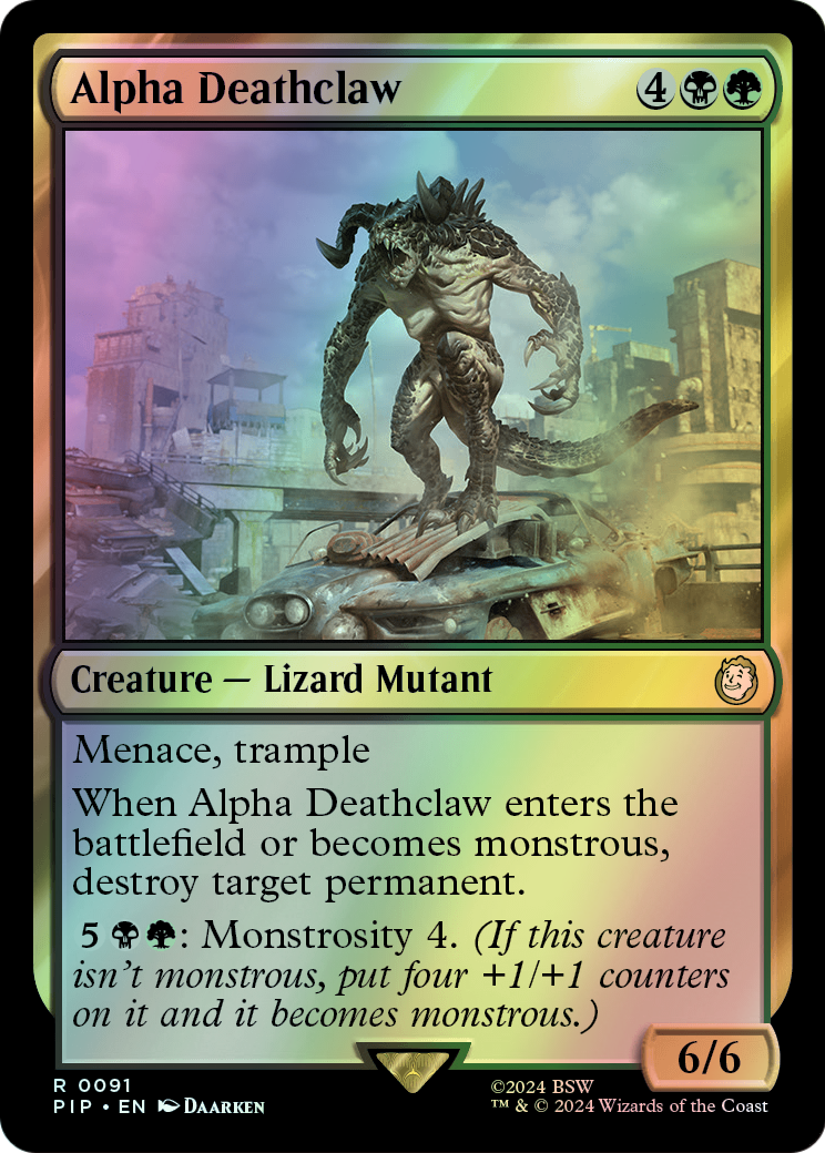 Alpha Deathclaw (PIP) #91 [EN/F]