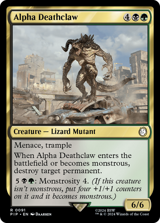 Alpha Deathclaw (PIP) #91 [EN/N] s/o