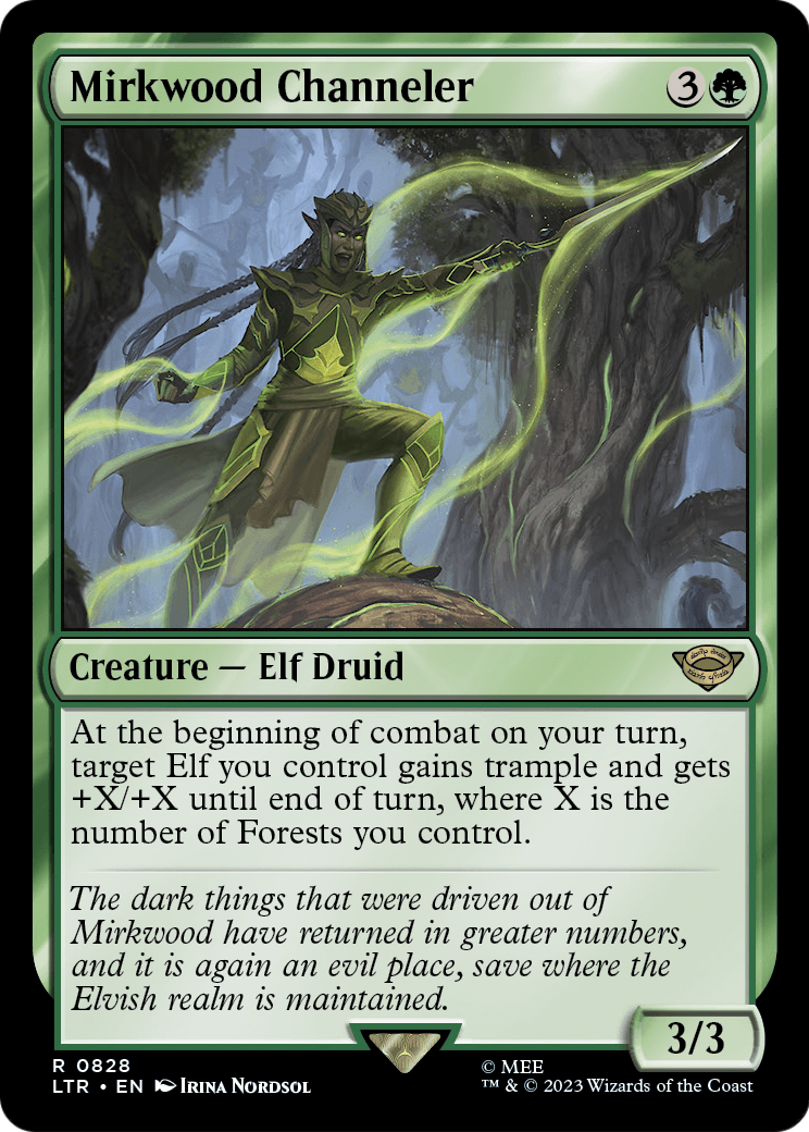 Mirkwood Channeler (LTR) #828 [EN/N]