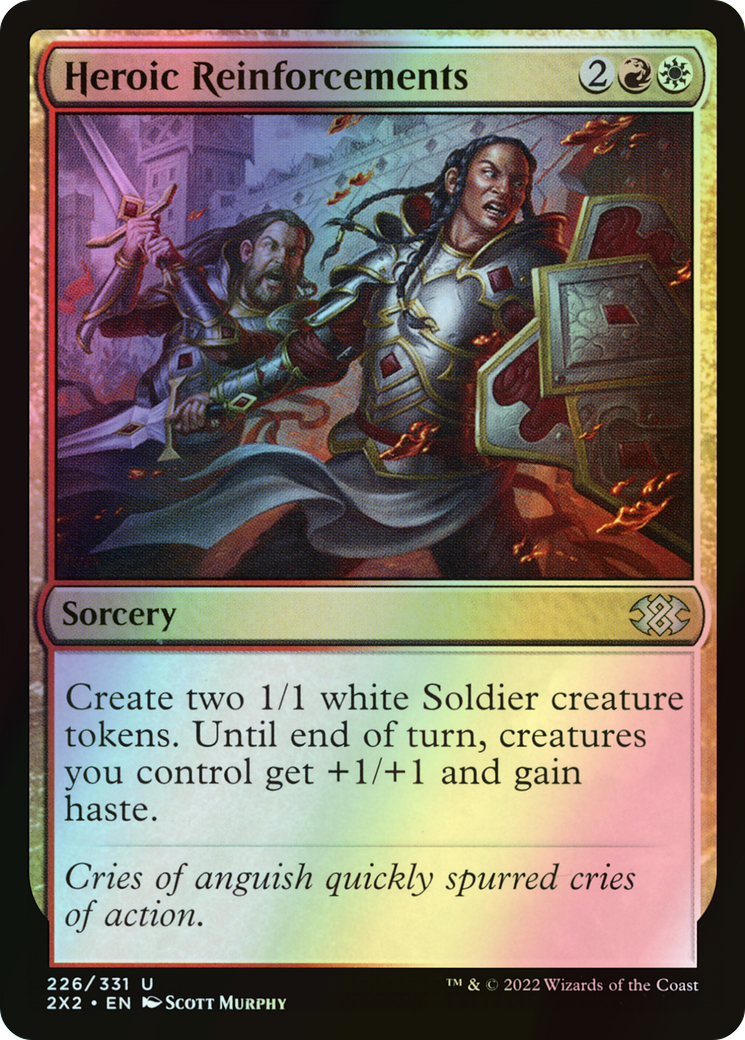 Heroic Reinforcements (2X2) #226 [EN/F]