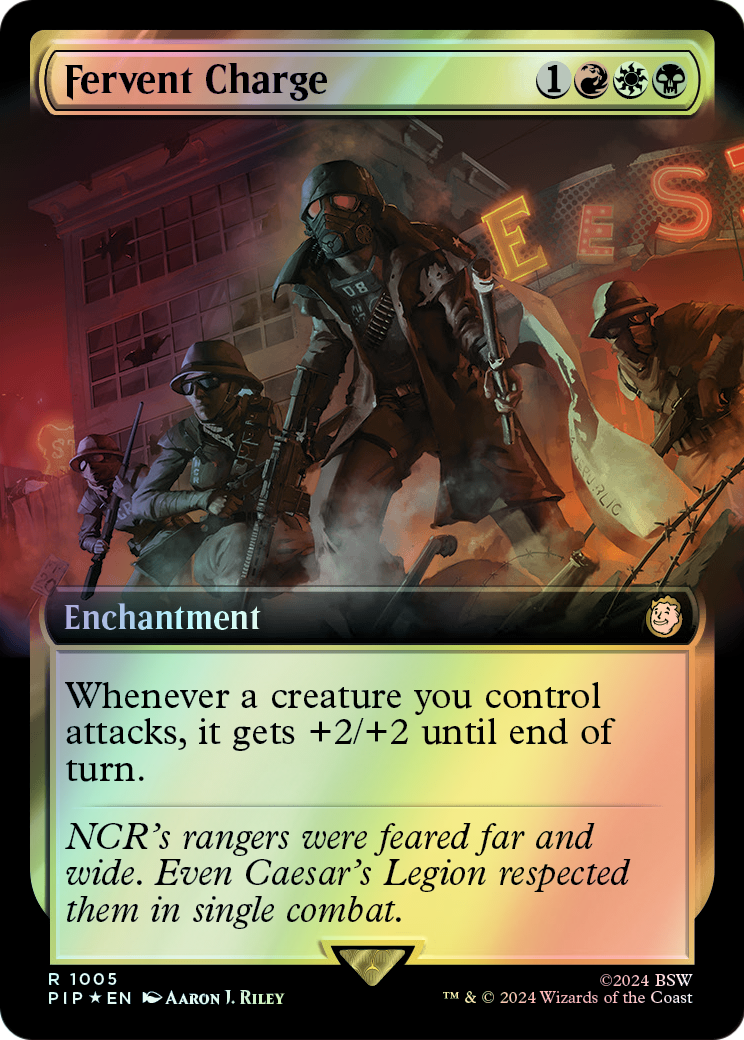 Fervent Charge - Surge Foil (PIP) #1005 [EN/F]