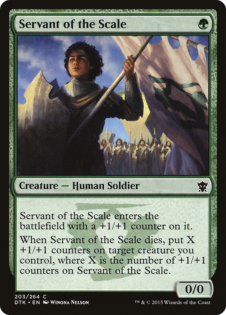 Servant of the Scale (DTK) #203 [EN/N] s/o
