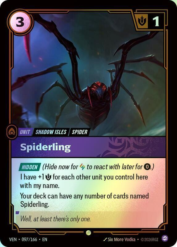 Spiderling (VEN) #097 [EN/F]