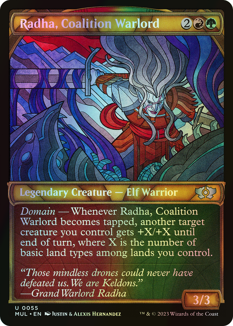 Radha, Coalition Warlord (MUL) #55 [EN/F]