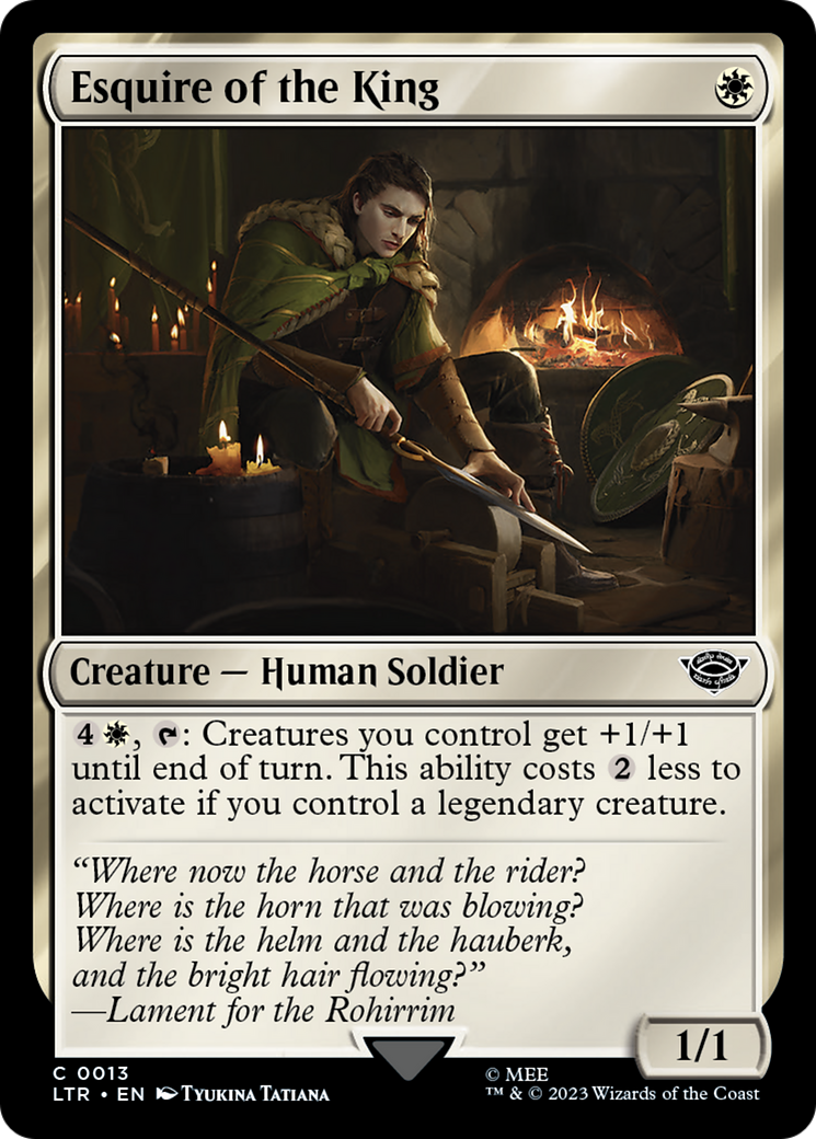 Esquire of the King (LTR) #13 [EN/N]