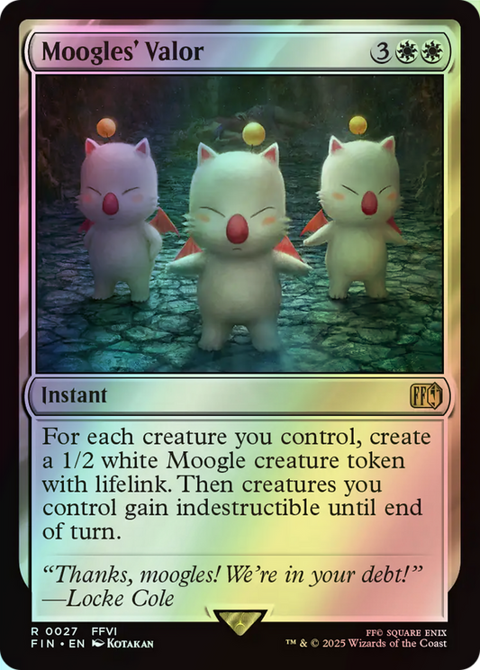 Moogles' Valor (FIN) #27 [EN/F] s/o