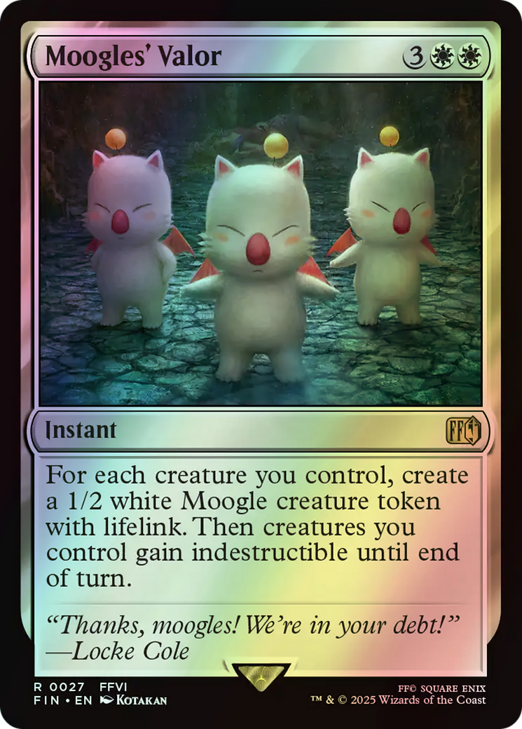 Moogles' Valor (FIN) #27 [EN/F] s/o
