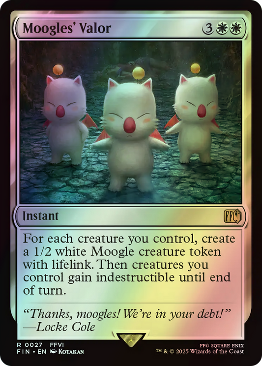Moogles' Valor (FIN) #27 [EN/F] s/o