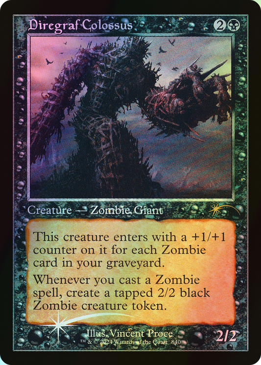 Diregraf Colossus (SLD) #840 [EN/F] s/o