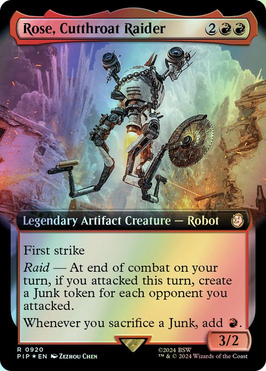 Rose, Cutthroat Raider - Surge Foil (PIP) #920 [EN/F] s/o