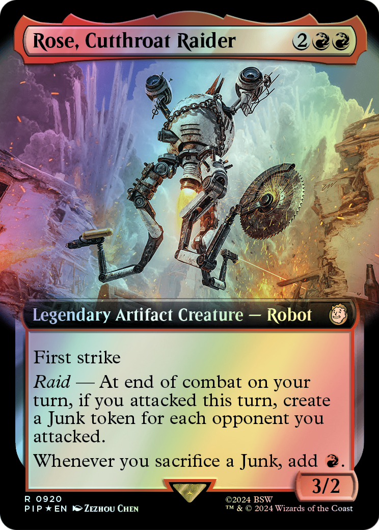 Rose, Cutthroat Raider - Surge Foil (PIP) #920 [EN/F]