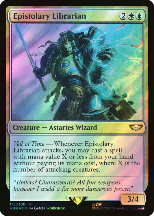 Epistolary Librarian - Surge Foil (40K) #118★ [EN/F] s/o