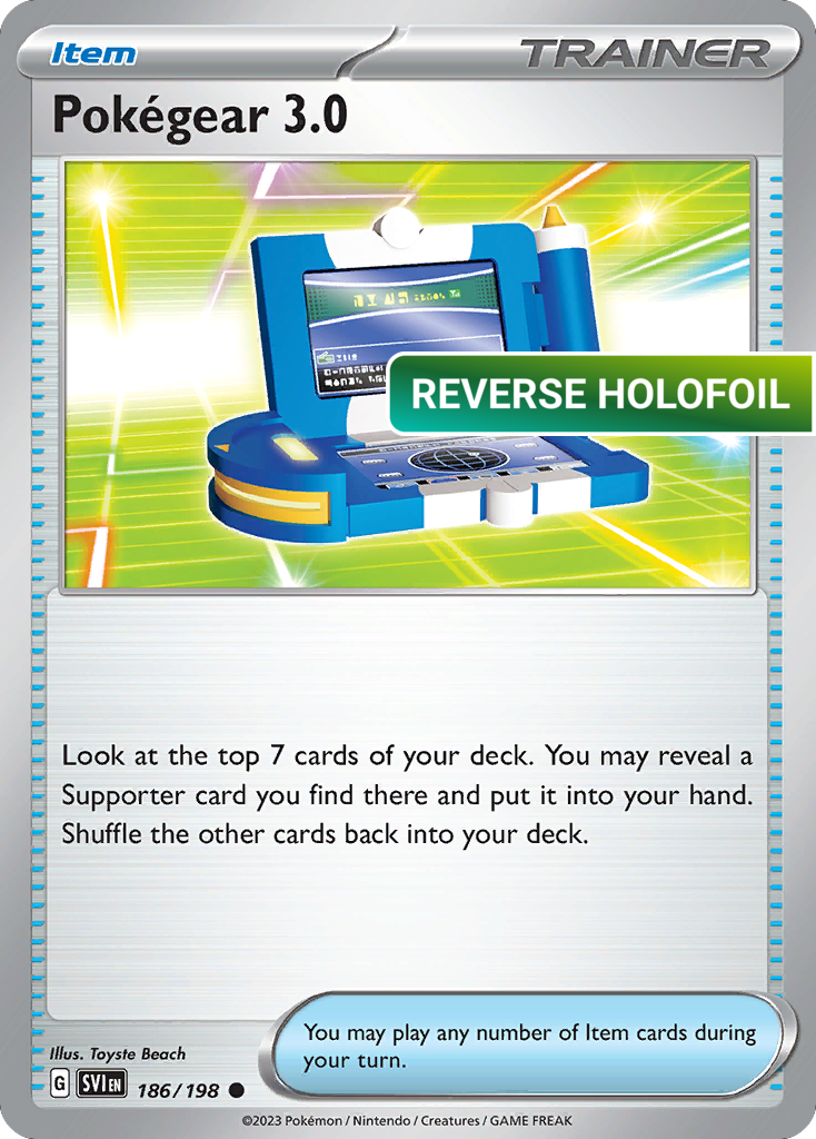 Pokegear 3.0 (SVI) #186 [EN/R] s/o