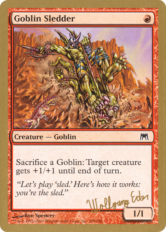 Goblin Sledder (WC03) #we209 [EN/N] s/o