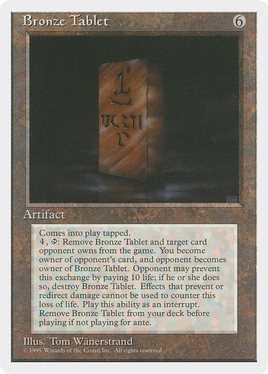 Bronze Tablet (4ED) #303 [EN/N]
