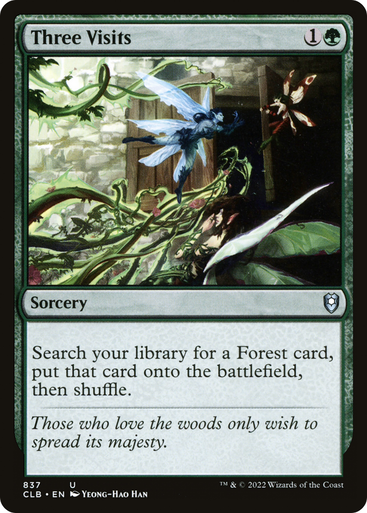 Three Visits (CLB) #837 [EN/N]