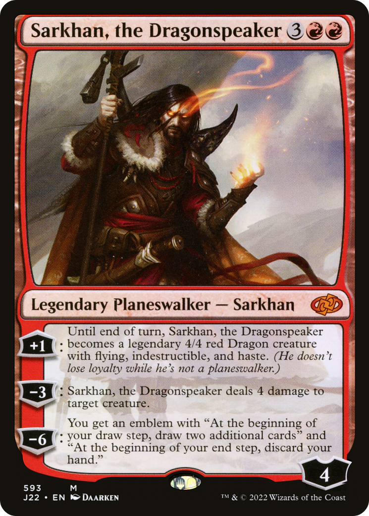 Sarkhan, the Dragonspeaker (J22) #593 [EN/N]