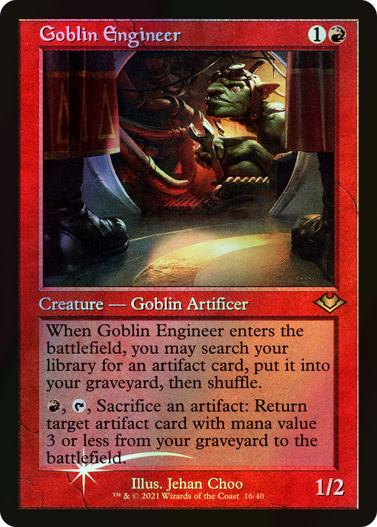 Goblin Engineer (H1R) #16 [EN/F]