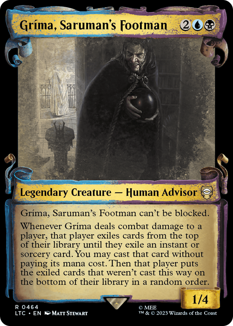 Gríma, Saruman's Footman (LTC) #464 [EN/N] s/o