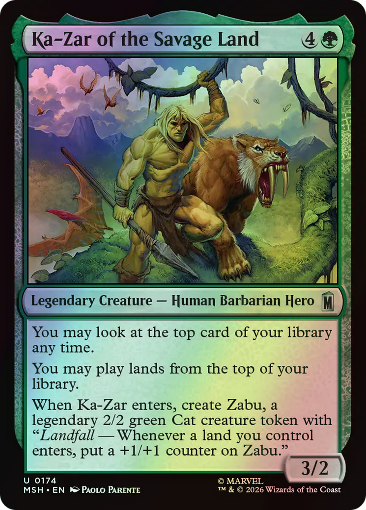 Ka-Zar of the Savage Land (MSH) #174 [EN/F]
