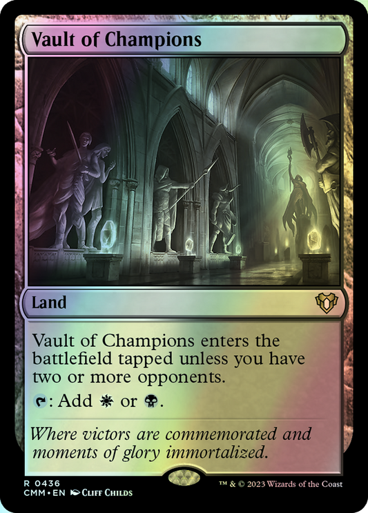 Vault of Champions (CMM) #436 [EN/F] s/o