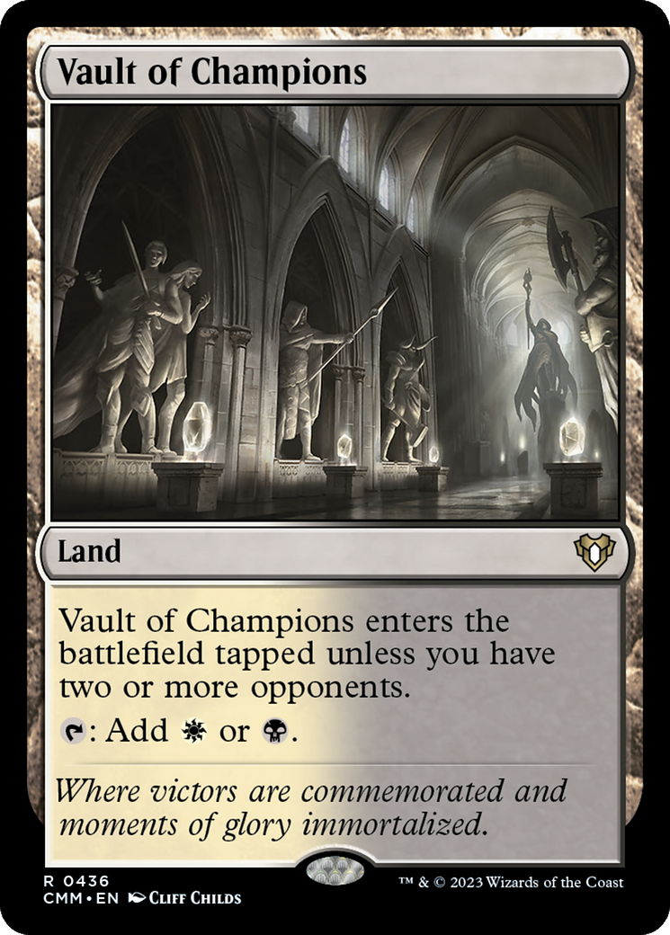Vault of Champions (CMM) #436 [EN/N] s/o
