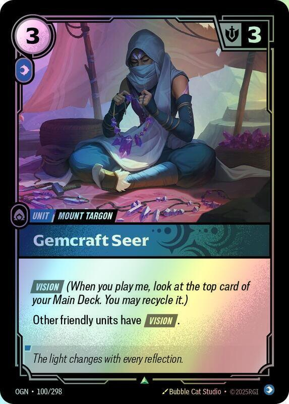 Gemcraft Seer (OGN) #100 [EN/F] s/o