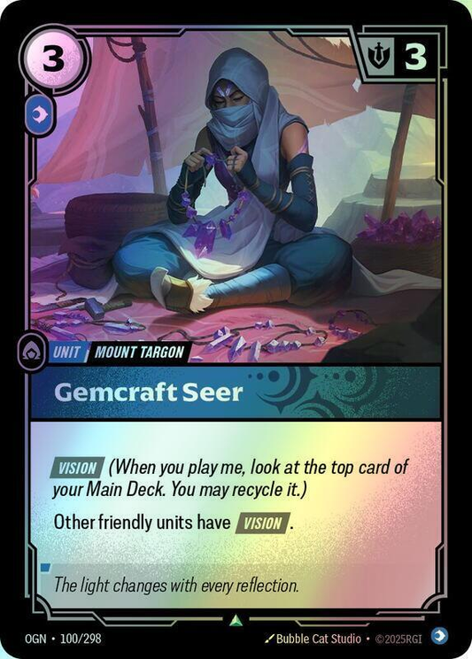 Gemcraft Seer (OGN) #100 [EN/F] s/o