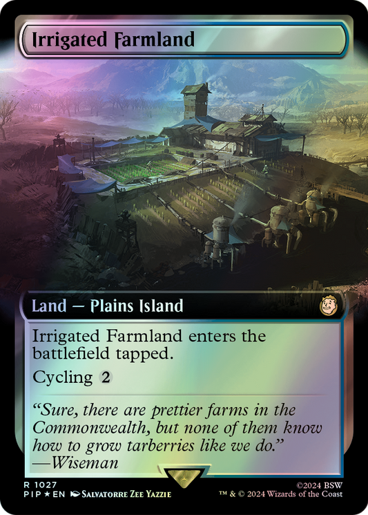Irrigated Farmland - Surge Foil (PIP) #1027 [EN/F]