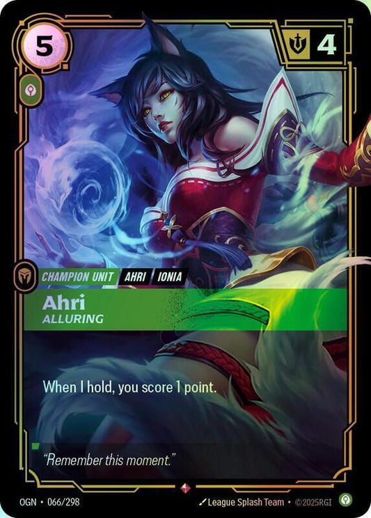 Ahri - Alluring (OGN) #066 [EN/F] s/o