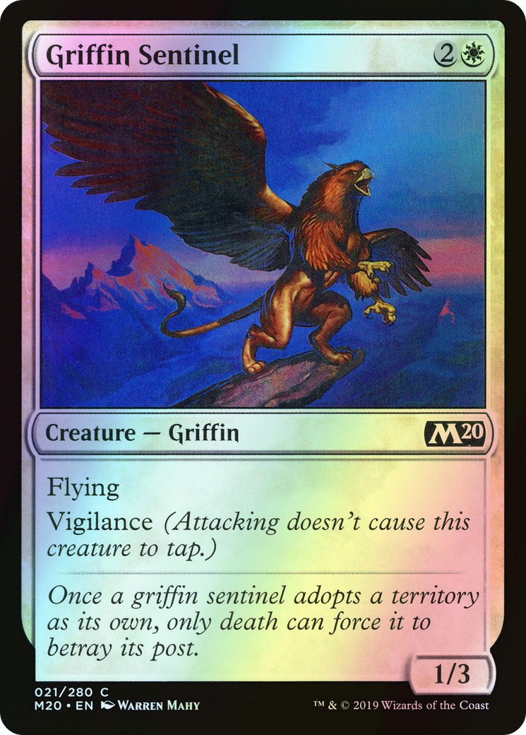 Griffin Sentinel (M20) #21 [EN/F]