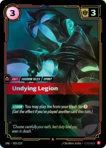 Undying Legion (UNL) #025 [EN/F]