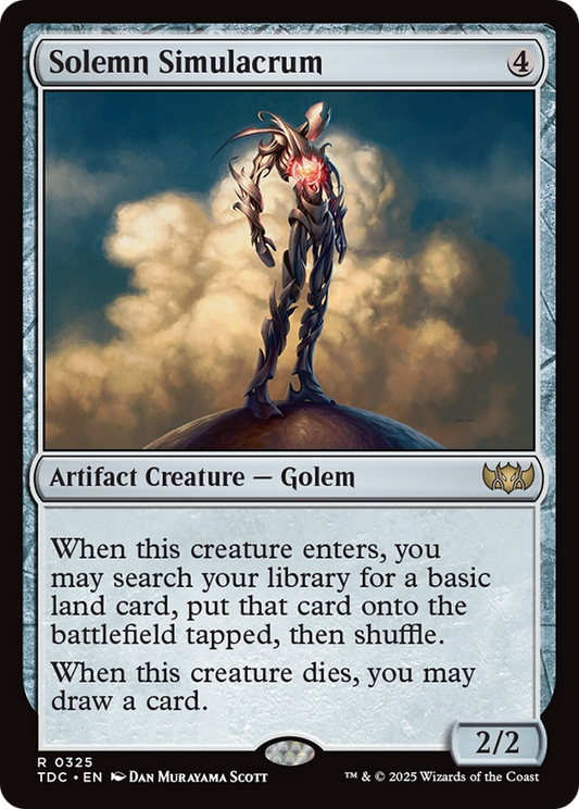Solemn Simulacrum (TDC) #325 [EN/N]