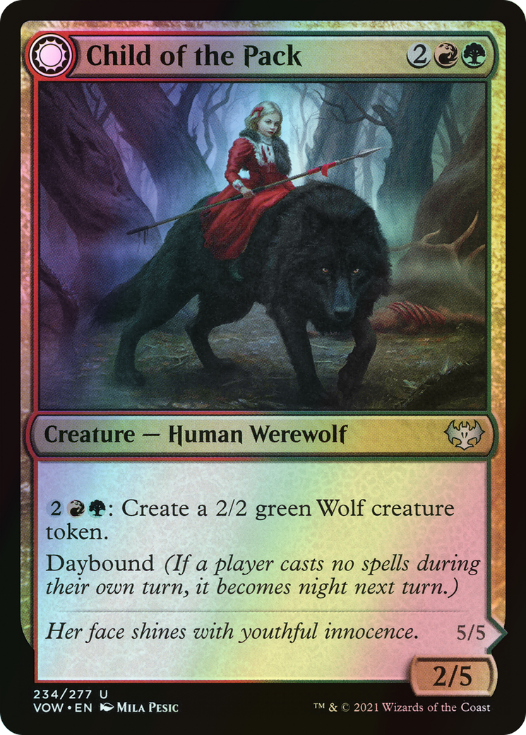 Child of the Pack // Savage Packmate (VOW) #234 [EN/F]