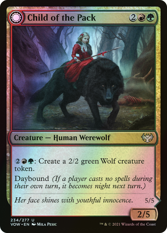 Child of the Pack // Savage Packmate (VOW) #234 [EN/F]