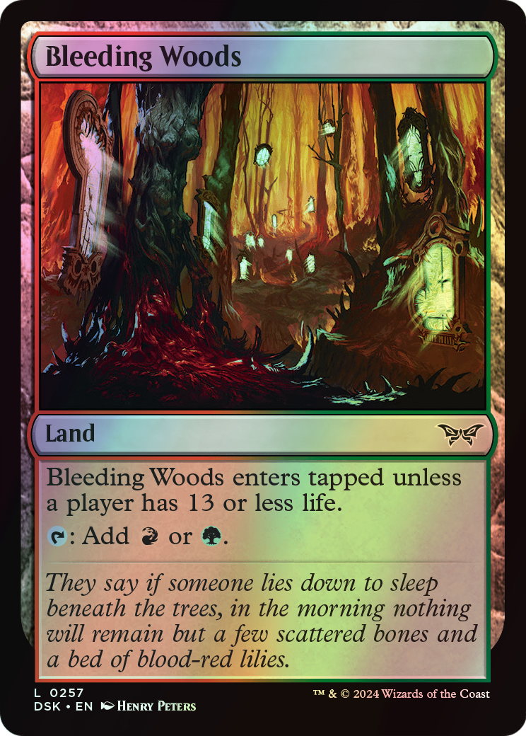 Bleeding Woods (DSK) #257 [EN/F] s/o