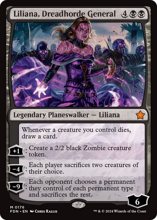 Liliana, Dreadhorde General (FDN) #176 [EN/N]