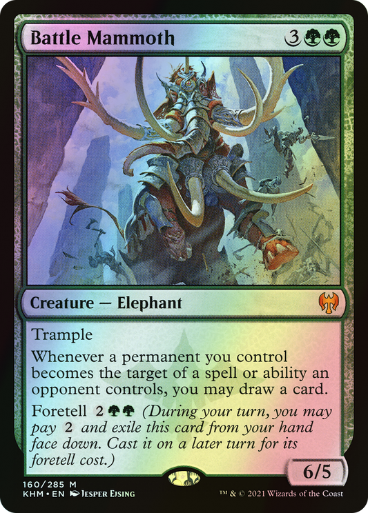 Battle Mammoth (KHM) #160 [EN/F] s/o