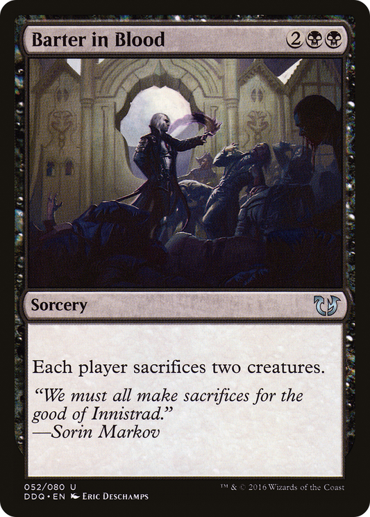 Barter in Blood (DDQ) #52 [EN/N] s/o