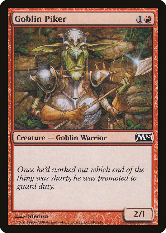 Goblin Piker (M10) #140 [EN/N]