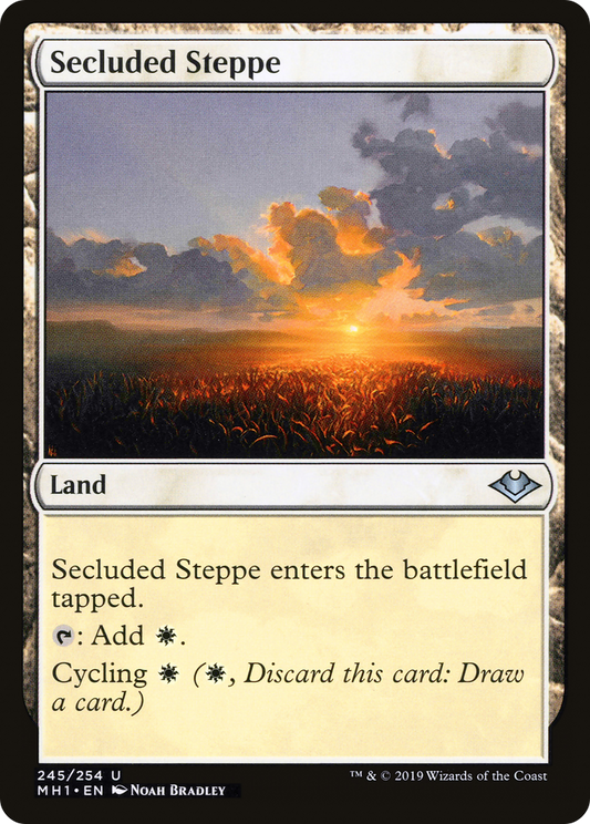 Secluded Steppe (MH1) #245 [EN/N] s/o