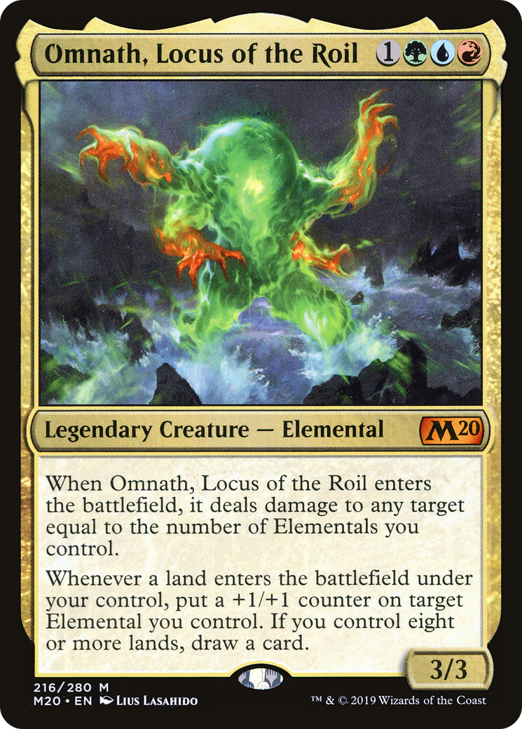 Omnath, Locus of the Roil (M20) #216 [EN/N] s/o